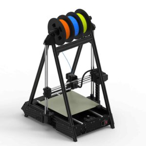 3d printer render black-2