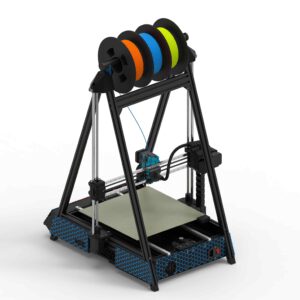 3d printer render blue-2